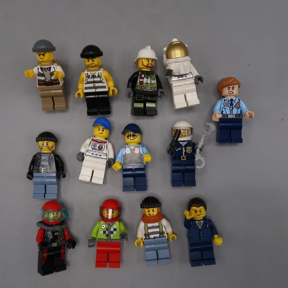 Lego Minifigure Lot Thema Firefighter City Scamander Harry Potter